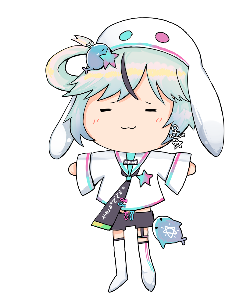 パレットプロジェクト研究生 夏渚まはろ くじらの子探検隊隊長 愛称は「まはろん」