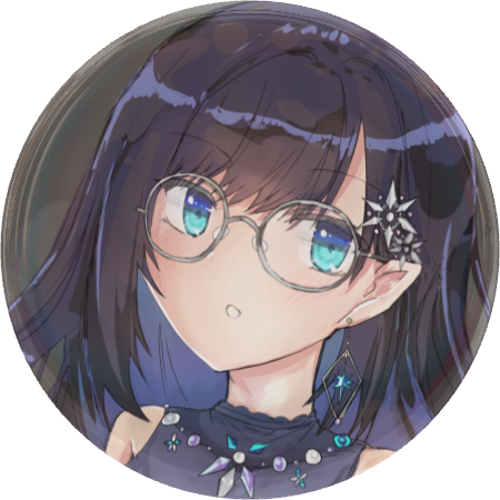 パレプロ 七海ロナ 缶バッチ 眼鏡