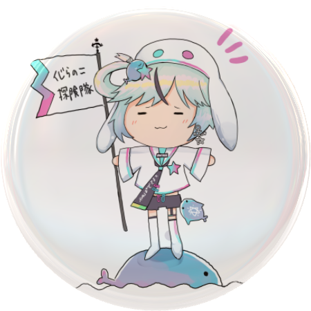 パレプロ 夏渚まはろSD 缶バッチ