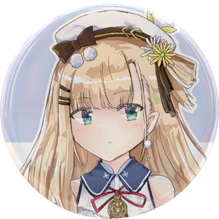 茉白モモナ 缶バッチ