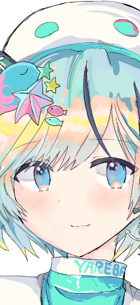 パレットプロジェクト研究生 夏渚まはろ くじらの子探検隊隊長 愛称は「まはろん」